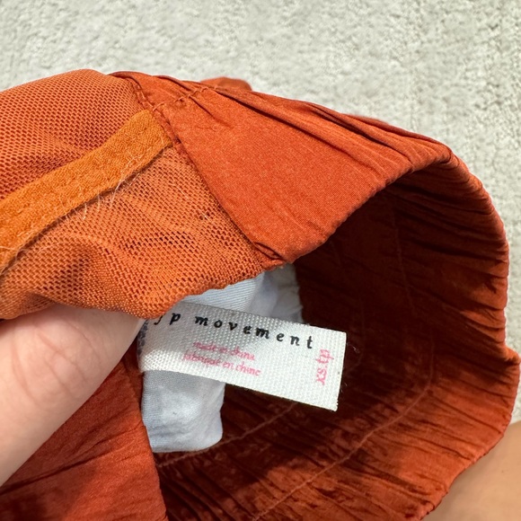 Free People “The Way Home” shorts- Size XS- Burnt Orange - Picture 3 of 4